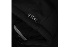 Bluza rozpinana z kapturem Pit Bull Small Logo - Czarna