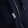 Bluza rozpinana z kapturem Pit Bull Small Logo - Granatowa