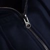 Bluza rozpinana z kapturem Pit Bull Small Logo - Granatowa