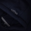 Bluza rozpinana z kapturem Pit Bull Small Logo - Granatowa