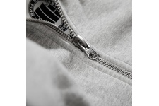 Bluza rozpinana z kapturem Pit Bull Small Logo - Szara