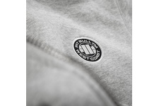 Bluza rozpinana z kapturem Pit Bull Small Logo - Szara