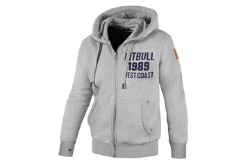 Bluza rozpinana z kapturem Pit Bull San Diego - Szara