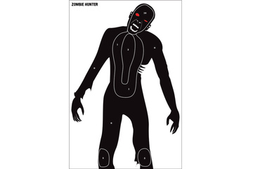 Tarcze sylwetkowe Zombie Hunter pakiet 10 szt