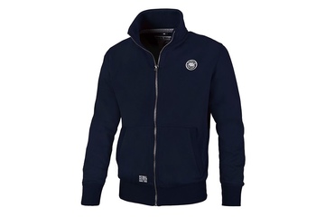 Bluza rozpinana Pit Bull Small Logo - Granatowa