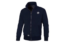 Bluza rozpinana Pit Bull Small Logo - Granatowa