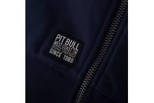 Bluza rozpinana Pit Bull Small Logo - Granatowa