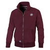 Bluza rozpinana Pit Bull Small Logo - Bordowa