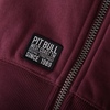 Bluza rozpinana Pit Bull Small Logo - Bordowa