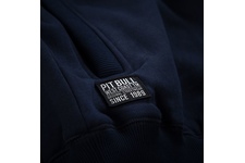 Bluza rozpinana 1/2 Pit Bull Small Logo - Granatowa