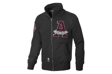 Bluza rozpinana Pit Bull  Athletic - Grafitowa