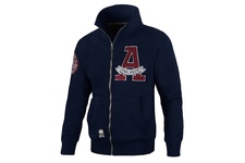 Bluza rozpinana Pit Bull  Athletic - Granatowa