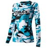 Rashguard termoaktywny damski Pit Bull Camo 1 - Niebieski