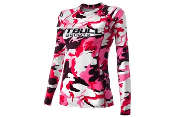 Rashguard termoaktywny damski Pit Bull Camo 1 - Różowy