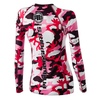 Rashguard termoaktywny damski Pit Bull Camo 1 - Różowy