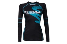 Rashguard termoaktywny damski Pit Bull Zigzag - Niebieski