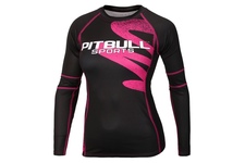 Rashguard termoaktywny damski Pit Bull Zigzag - Różowy