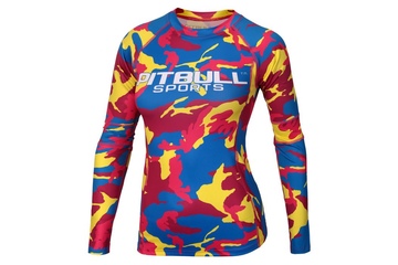 Rashguard termoaktywny damski Pit Bull Camo 1 Full