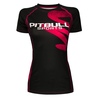 Rashguard termoaktywny damski Pit Bull Zigzag - Różowy