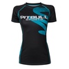 Rashguard termoaktywny damski Pit Bull Zigzag - Niebieski