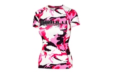 Rashguard termoaktywny damski Pit Bull Camo 1 - Różowy