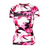 Rashguard termoaktywny damski Pit Bull Camo 1 - Różowy