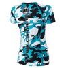 Rashguard termoaktywny damski Pit Bull Camo 1 - Niebieski