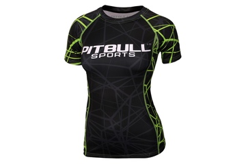 Rashguard termoaktywny damski Pit Bull Green Ray