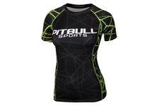 Rashguard termoaktywny damski Pit Bull Green Ray