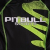 Rashguard termoaktywny damski Pit Bull Zigzag - Zielony