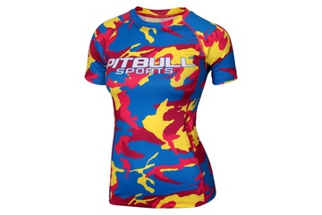 Rashguard termoaktywny damski Pit Bull Camo 1 Full