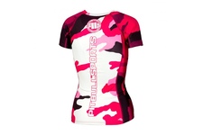 Rashguard termoaktywny damski Pit Bull Camo 2 - Różowy