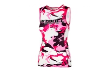 Rashguard termoaktywny damski Pit Bull Camo 1 - Różowy