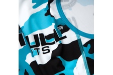 Rashguard termoaktywny damski Pit Bull Camo 1 - Niebieski