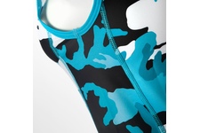 Rashguard termoaktywny damski Pit Bull Camo 1 - Niebieski