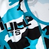 Rashguard termoaktywny damski Pit Bull Camo 1 - Niebieski