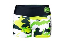 Spodenki damskie Fitness Pit Bull Camo 1 - Zielone