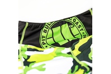 Spodenki damskie Fitness Pit Bull Camo 1 - Zielone