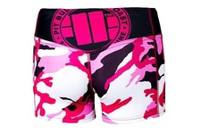 Spodenki damskie Fitness Pit Bull Camo 1 - Różowe