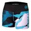 Spodenki damskie Fitness Pit Bull Camo 2 - Niebieskie