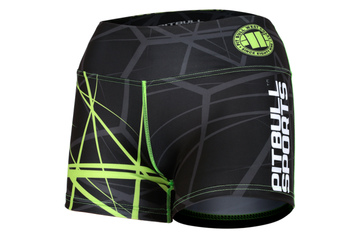 Spodenki damskie Fitness Pit Bull Green Ray