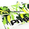 Leginsy damskie Pit Bull Camo 1 - Zielone