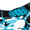 Leginsy damskie Pit Bull Camo 1 - Niebieskie