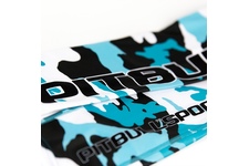 Leginsy damskie Pit Bull Camo 1 - Niebieskie