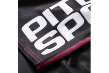 Spodenki kompresyjne damskie Fitness Pit Bull Zigzag - Różowe