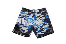 Spodenki treningowe Pit Bull Grapling PB Camo - Niebieskie
