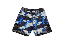 Spodenki treningowe Pit Bull Grapling PB Camo - Niebieskie