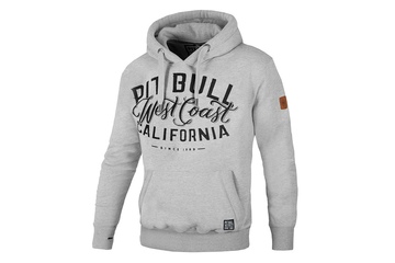 Bluza z kapturem Pit Bull West Coast - Szara