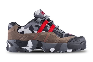 buty Double Red Attack B&W Camo