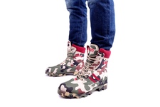 buty Double Red Red Jungle Camodresscode